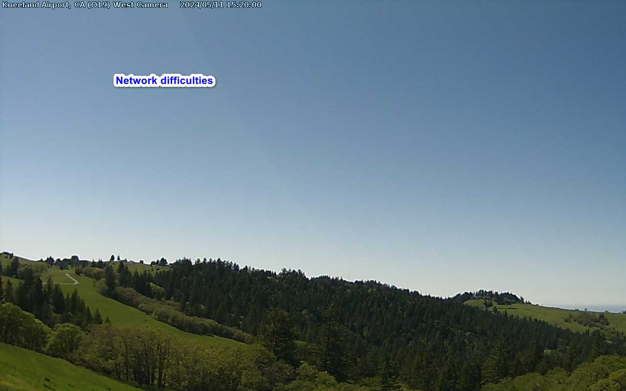 Kneeland Airport Webcam from Humboldt County, California!