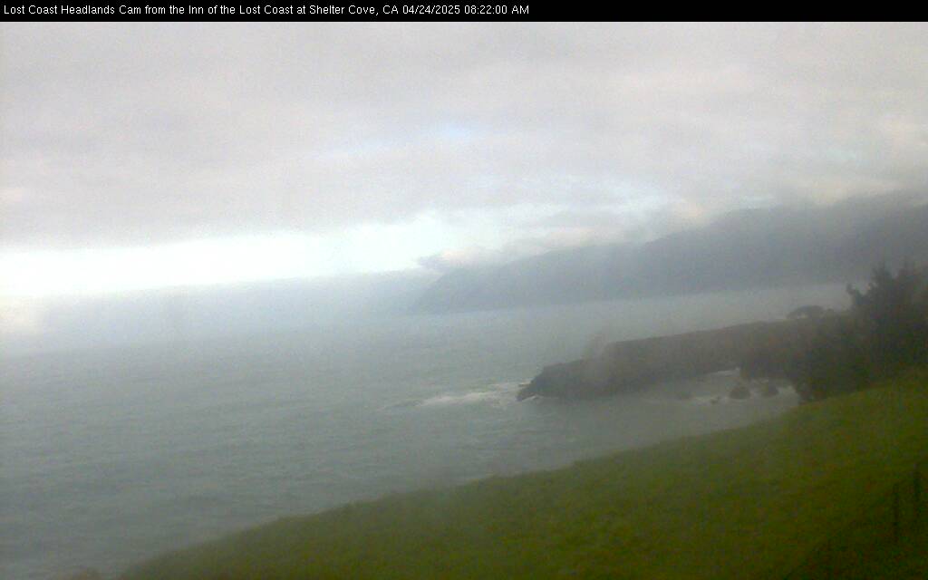Shelter Cove Airport Webcam in Northern California!